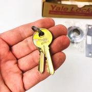 Yale Classroom Utility Lockset BR 5308 380AN 26D Satin Chrome New Old Stock NOS 11