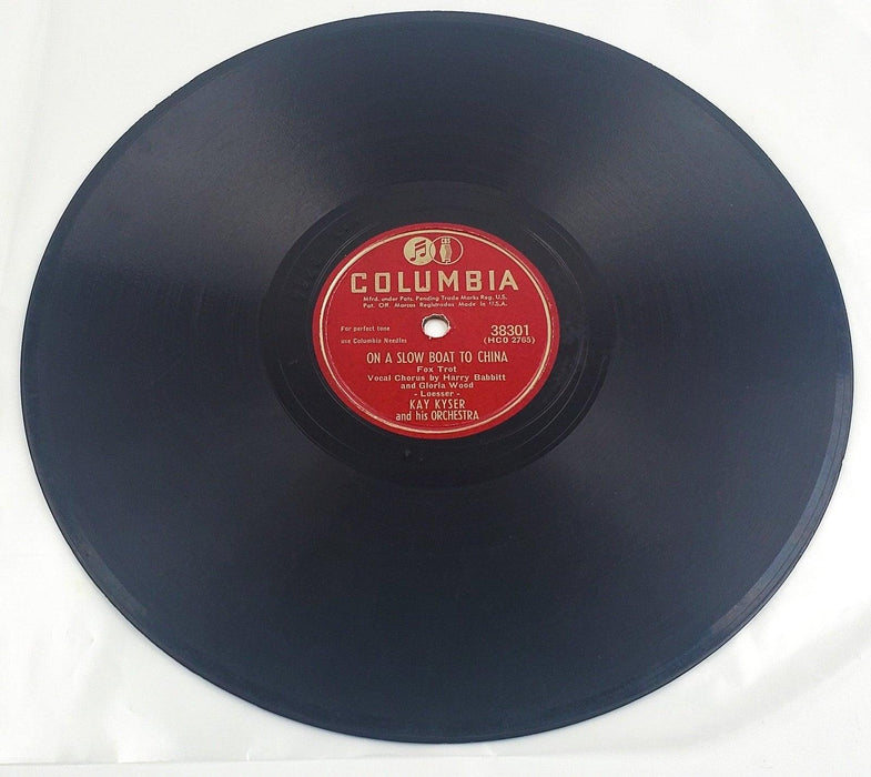 Kay Kyser On A Slow Boat To China 78 RPM Single Record Columbia 1948 2