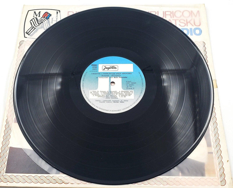 Kvartet Studio Pjesmom I Tamburicom Kroz Hrvatsku 33 RPM Double LP Record 1981 7