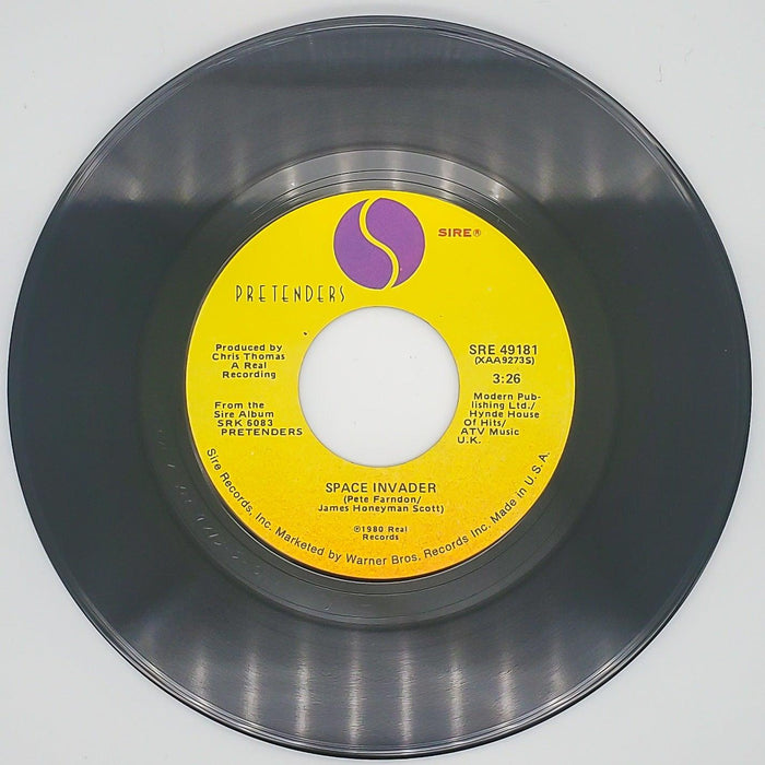 Pretenders Brass In My Pocet Record 45 RPM Single SRE 49181 Sire 1980 2