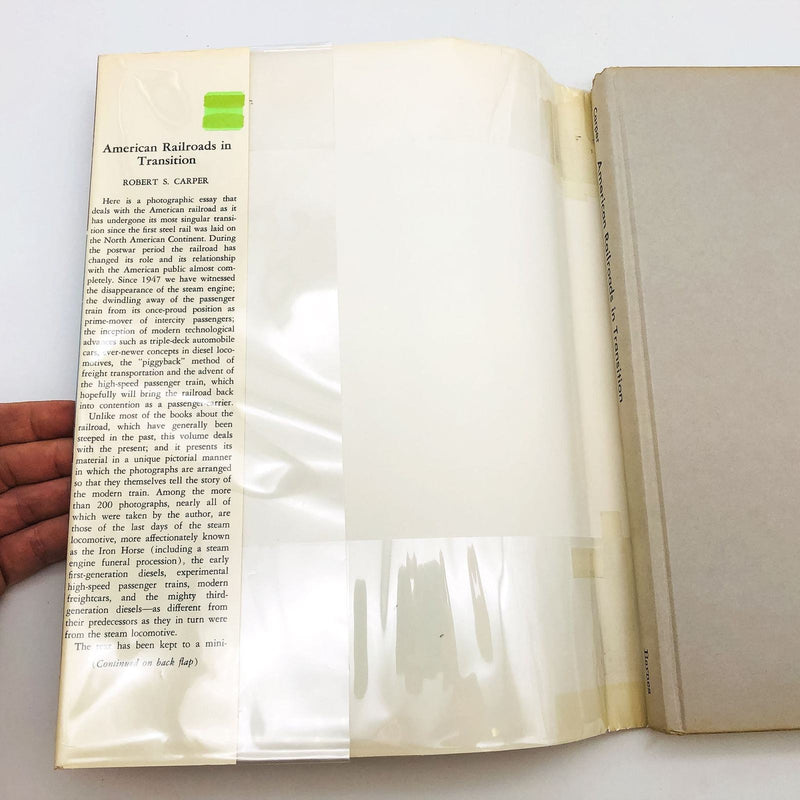 American Railroads In Transition Hardcover Robert S. Carper 1968 1st Edition 7