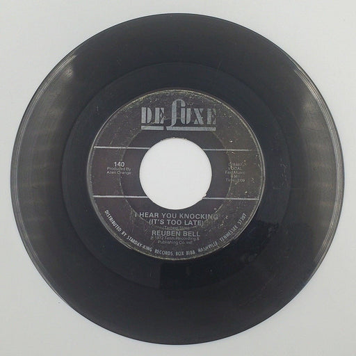 Reuben Bell I Hear You Knocking It's Too Late 45 RPM Single Record DeLuxe 1972 1