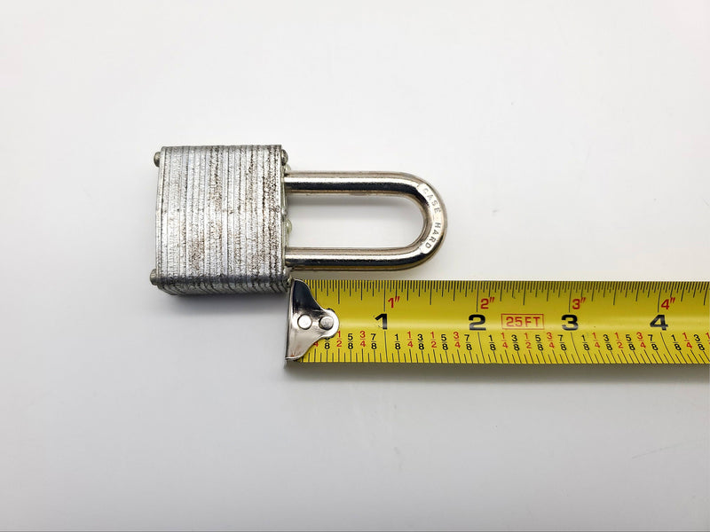 3x Master Lock Padlocks Keyed Alike 1-5/8" L x 0.28" D Shackle Milwaukee US NOS