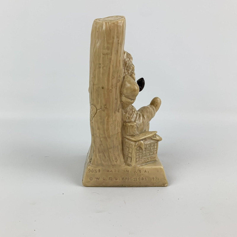 W R Berries Happy Retirement You Lucky Bastard Man Golf Figurine #9039 1971 6.5" 5