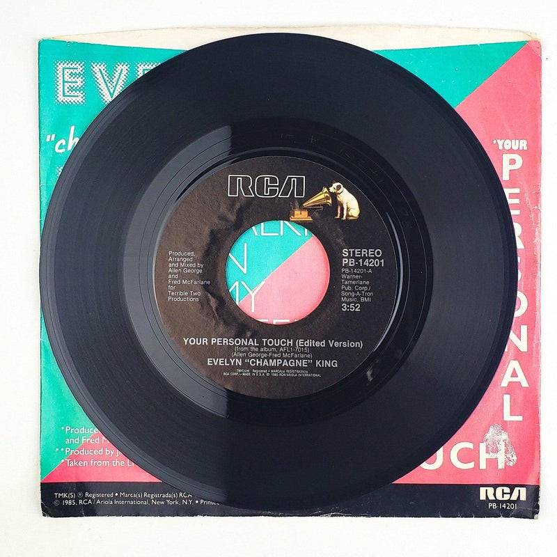 Evelyn King Your Personal Touch 45 RPM Single Record RCA 1985 PB-14201 3