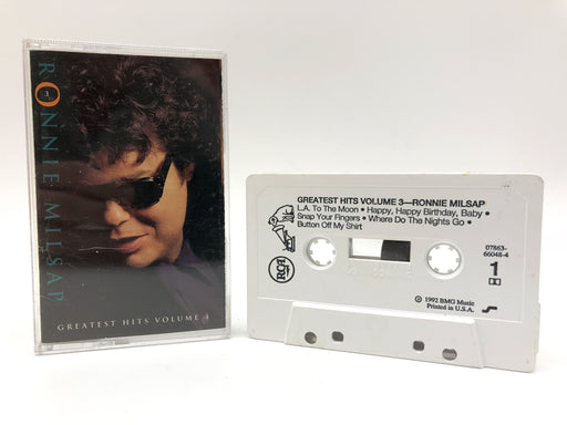 Greatest Hits Vol. 3 Ronnie Milsap Cassette Album BMG 1992 Compilation 1
