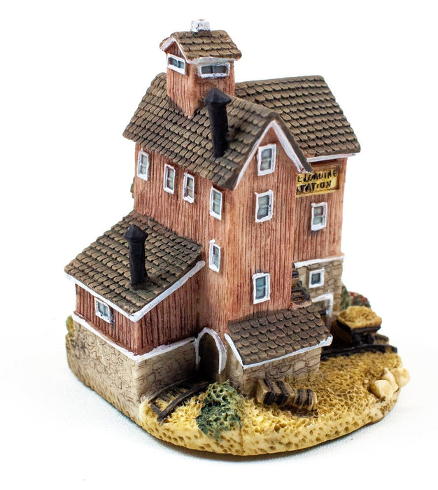3pcs Liberty Falls Miniature Houses Applegate's Boarding Gold King Mines Opera 4