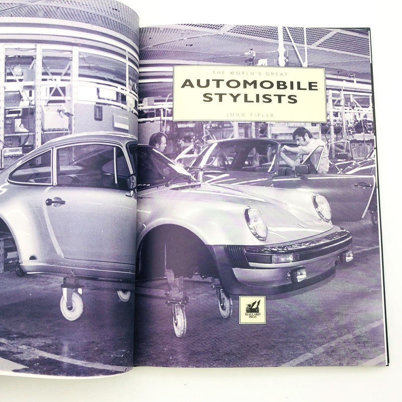 The World's Great Automobile Stylists Hardcover John Tipler 1990 1st Edition 7