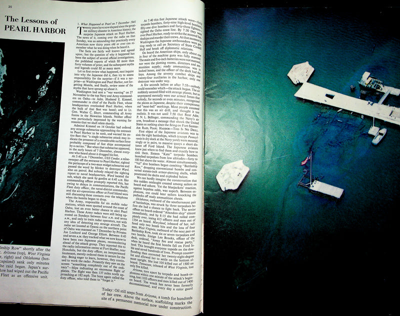 Saturday Evening Post Magazine October 28 1961 Lessons Of Pearl Harbor WW2 3