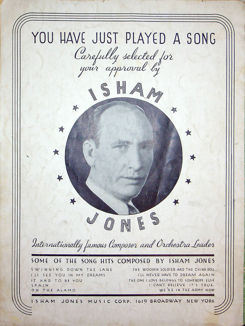 Sheet Music I Ain't Lazy I'm Just Dreamin Dave Franklin 1934 Broadway New York 3