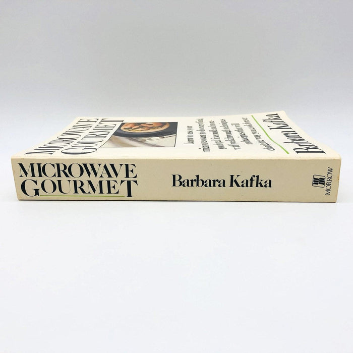 Microwave Gourmet Paperback Barbara Kafka 1987 Cookbook Fancy Food Cooking BCE 3