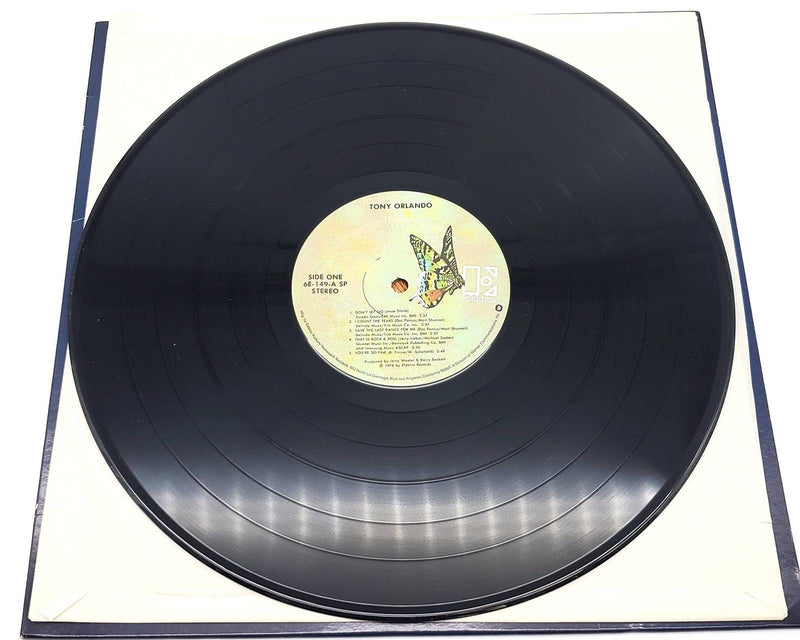 Tony Orlando Tony Orlando 33 RPM LP Record Elektra Records 1978 6E-149 5