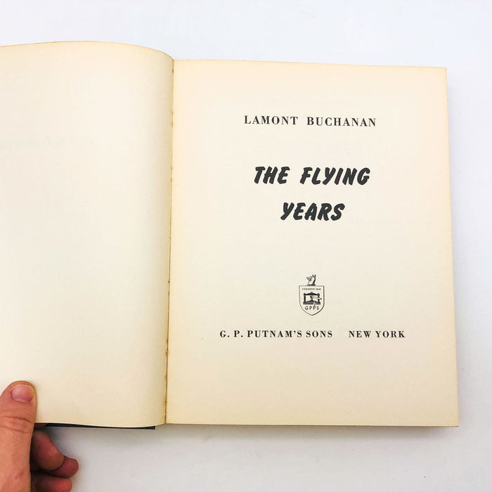 The Flying Years Hardcover Lamont Buchanan 1953 1st Edition Pictorial History 8