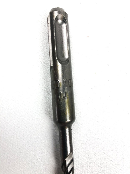 4pk Hammer Drill Bits 1/4", 3/16", 3/8", 5/32" SDS Plus Carbide Tipped Concrete 4