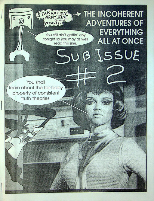 Incoherent Adventures of Everything All at Once Zine Sub Issue # 2 Comics/Essays 1