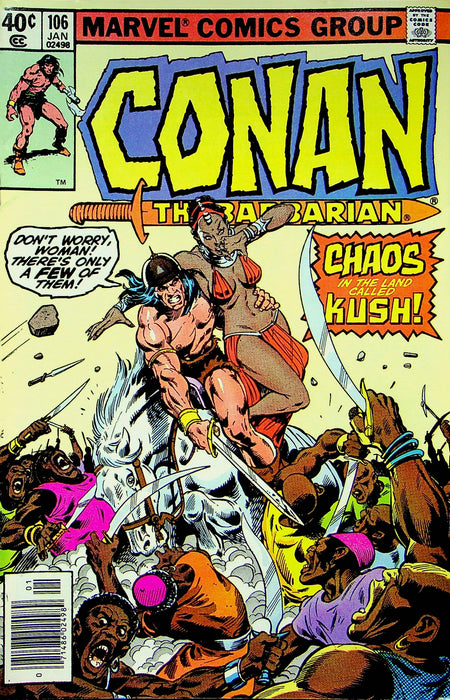 Conan The Barbarian Magazine January 1979 Vol 1 No 106 Chaos Land Called Kush