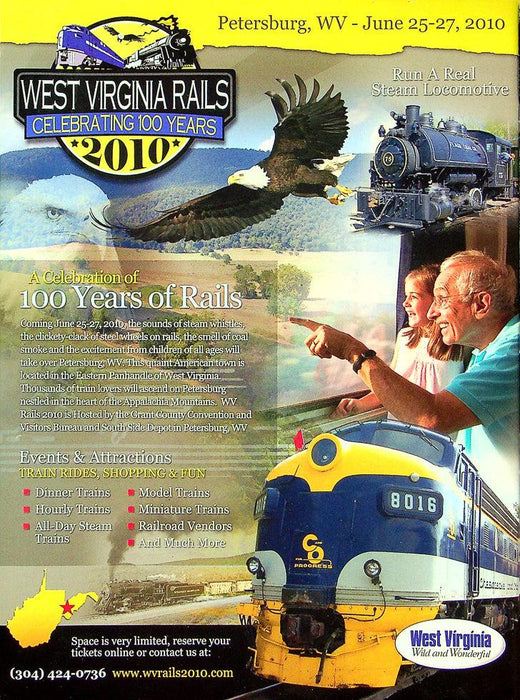 Railfan & Railraod Magazine July 2010 Vol 29 No 7 The Mississippi River Palisade