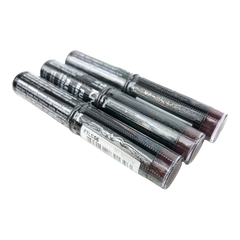 NYX Full Throttle Lipstick Night Crawler Purple Black Matte FTLS 06 Lot of 3