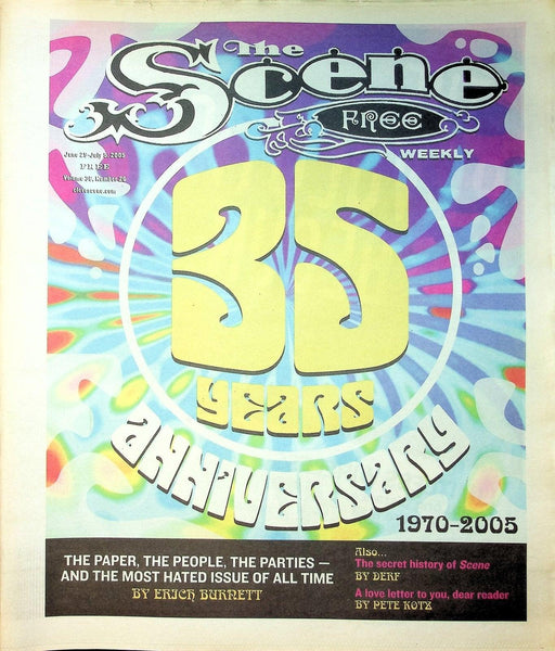 Cleveland Scene Magazine June 2005 No 26 Alternative Press Lou Barlow Interview 2