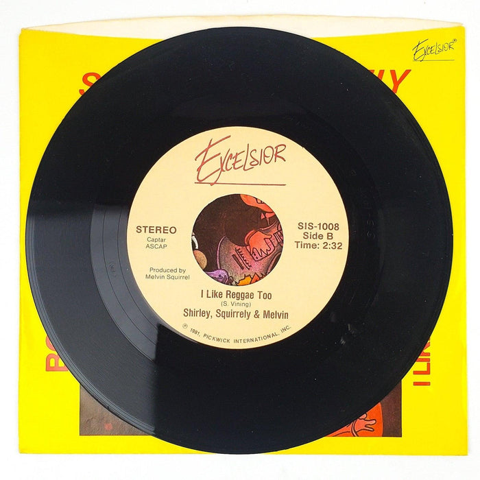 Shirley, Squirrely & Melvin Boulevard Record 45 RPM Single Excelsior 1981 4