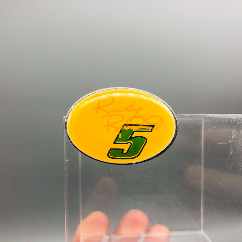 Ricky Rudd Nascar Lapel Pin Tide No 5 Chevrolet Lumina Epoxy Pinback Racing