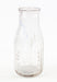 The Akron Pure Milk Co. One Pint Milk Bottle - Clear Glass Akron Ohio | Embossed 1