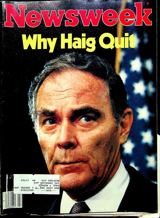 Newsweek Magazine July 5 1982 Alexander Haig Resigns Princess Diana Baby Israel