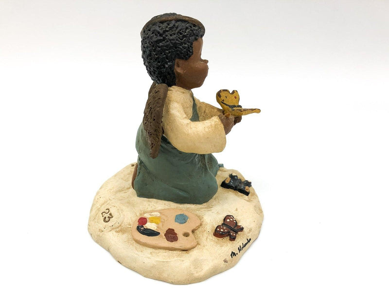 All Gods Children Figurine Charity Little Girl Angel Cherub Martha Holcombe 4