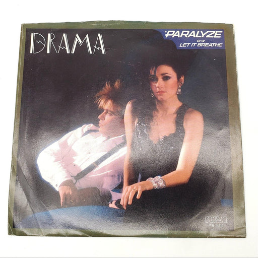 Drama Paralyze Single Record RCA 1985 PB-14114 1