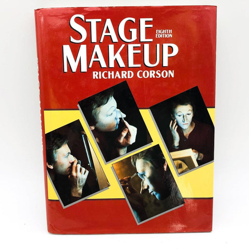 Stage Makeup Hardcover Richard Corson 1990 Manual Techniques Illustrations 1