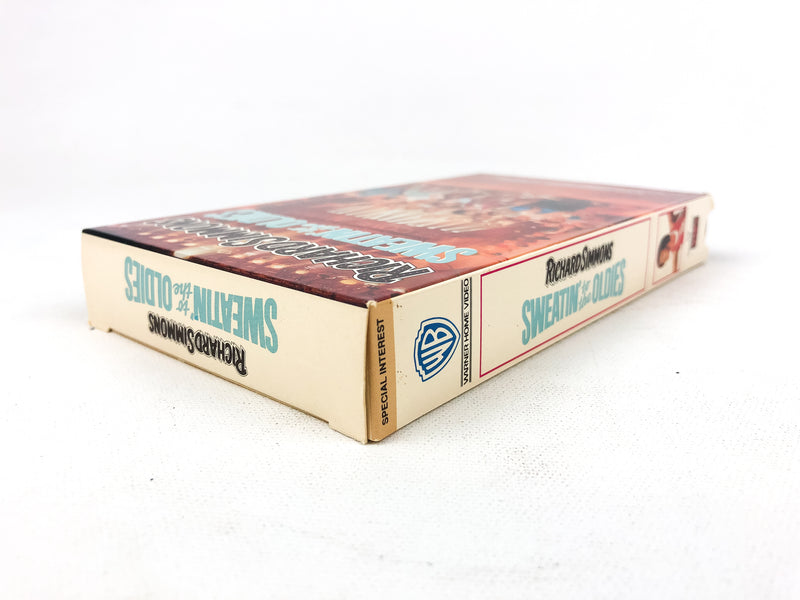 Richard Simmons Sweatin' to the Oldies VHS Tape 1988 Warner Home Video