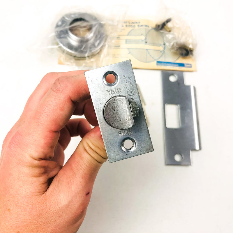 Yale Classroom Utility Closet Lockset LFD5235 Litchfield 26D Satin Chrome NOS