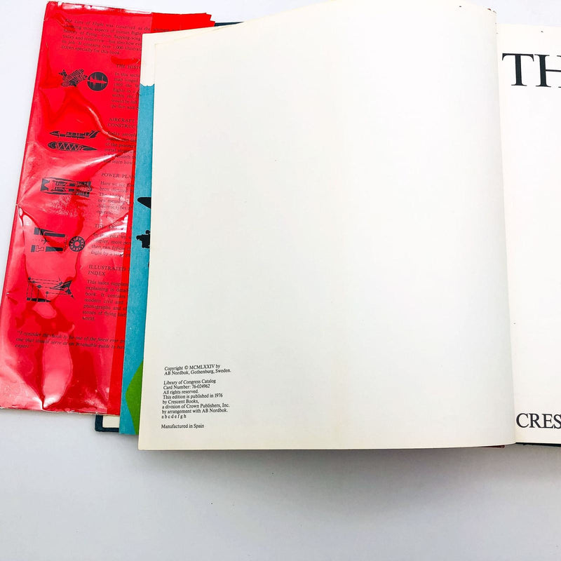 The Lore Of Flight Hardcover Crescent 1974 1st Edition Airplanes Aircraft Planes 4