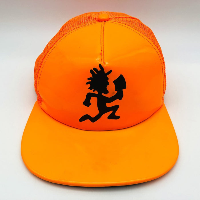 Virtis Insane Clown Posse ISP Hat Trucker Mesh Snapback Neon Juggalo 2014 Orange 1