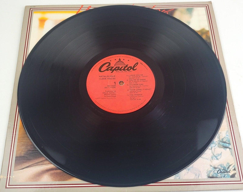 Natalie Cole I Love You So 33 RPM LP Record Capitol Records 1979 5