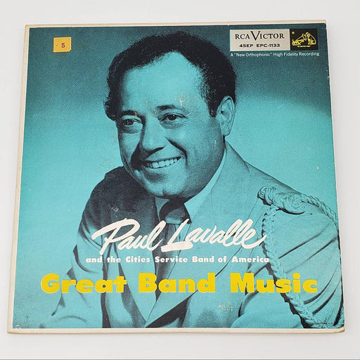 Paul Lavalle Great Band Music 3x EP Record RCA Victor 1955 EPC-1133 1