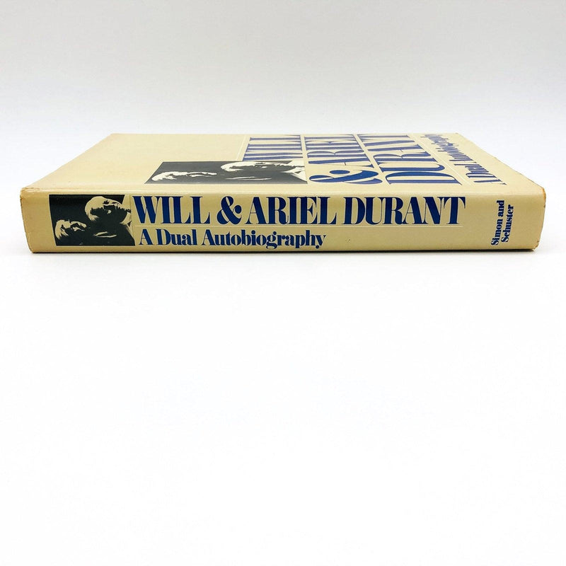 Will And Ariel Durant Hardcover 1977 Historians Dual Autobiography United States 3