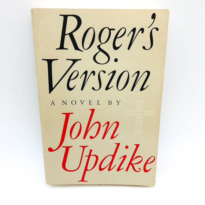 Roger's Version Paperback John Updike 1986 Theology Professor Gods Existence 1