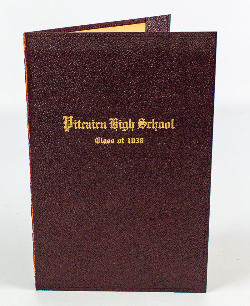 Vintage 1938 High School Diploma - Pitrairn High School