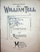 William Tell Overture by Rossim Vintage Sheet Music 1902 Morris Music & Co 1