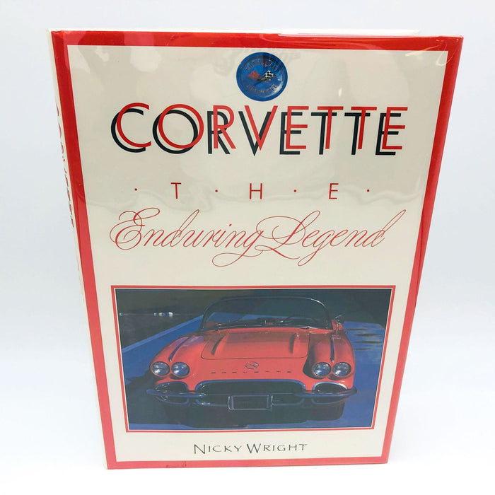 Corvette The Enduring Legend Hardcover Nicky Wright 1991 1st Edition Classic Car 1