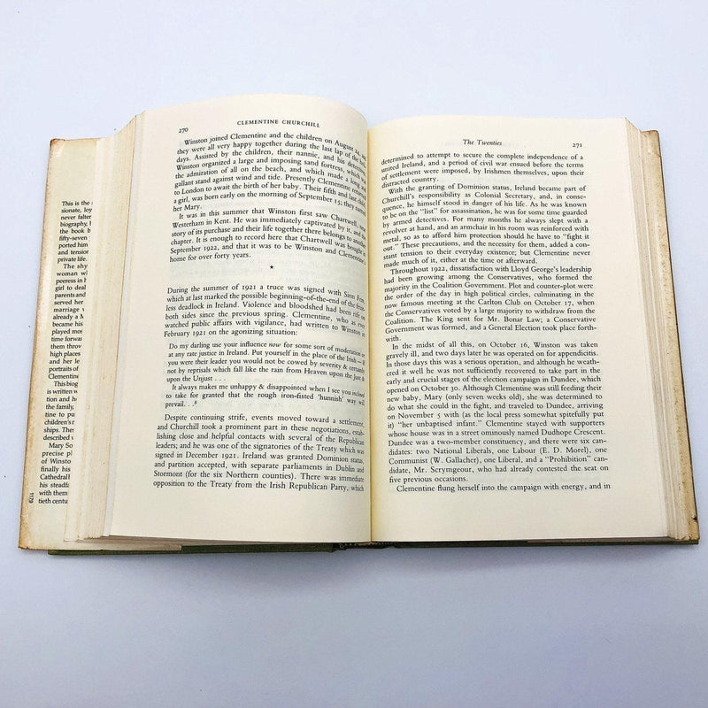 Clementine Churchill Biography Hardcover Mary Soames 1979 Great Britain Wife 10