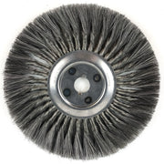 Knotted Steel Wire Wheel Brush 12" OD 1-1/4" AH 5/8 FW Osborn 0002607500 1pk 1