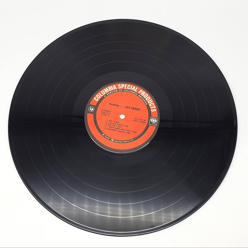 Presenting Julie Andrews LP Record Columbia CSS 874 5