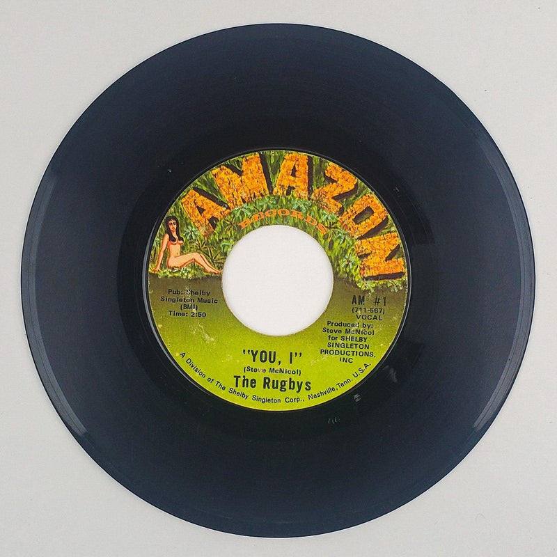 The Rugbys You, I / Stay With Me Record 45 RPM Single #1 Amazon Records 1969 2