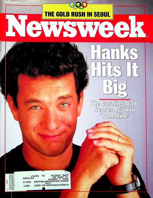 Newsweek Magazine September 26 1988 Tom Hanks Movie Star Cover Punchline 1
