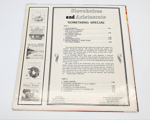 The Slovakaires Something Special LP Record PAV PAV 888 #2 2