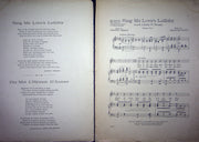 Sheet Music Sing Me Loves Lullaby Dorothy Terriss Theodore Morse 1917 Leo Feist 2