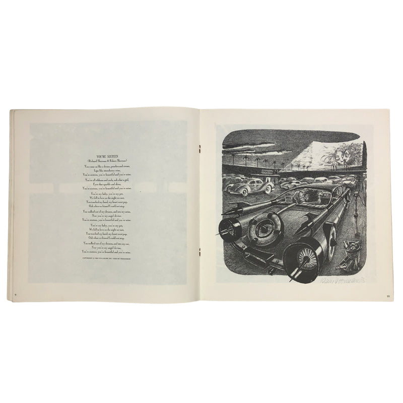 Ringo Star Lyric Booklet Paper Insert to Ringo LP 1973 SWAL 3413 MINT 20 Pages