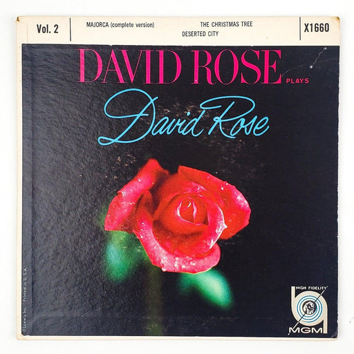 David Rose Plays David Rose Vol 2 Record 45 RPM EP X1660 MGM 1